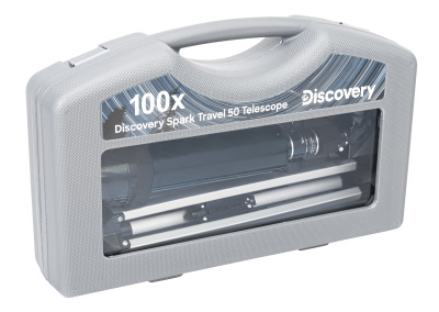  (RU) Телескоп Levenhuk Discovery Spark Travel 50 с книгой в интернет-магазине Левенгук от производителя.