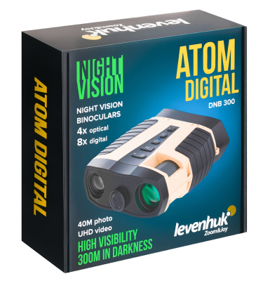  Бинокль ночного видения Levenhuk Atom Digital DNB300 в интернет-магазине Левенгук от производителя.