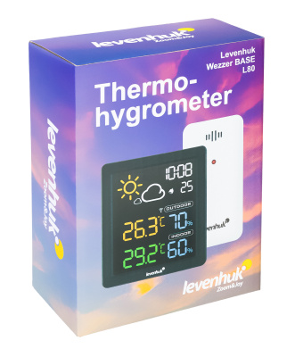  Термогигрометр Levenhuk Wezzer BASE L80 в интернет-магазине Левенгук от производителя.