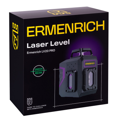  Уровень лазерный Ermenrich PRO LV20 в интернет-магазине Левенгук от производителя.