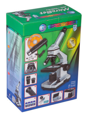  Микроскоп цифровой Bresser Junior 40x–1024x, без кейса в интернет-магазине Левенгук от производителя.