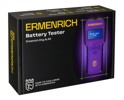  Тестер аккумуляторный Ermenrich Zing AL40 в интернет-магазине Левенгук от производителя.