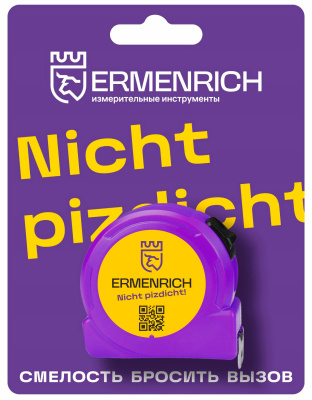  Рулетка Ermenrich Reel SB30 «Nicht Pizdicht!» в интернет-магазине Левенгук от производителя.