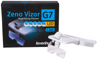  Лупа-очки Levenhuk Zeno Vizor G7 в интернет-магазине Левенгук от производителя.