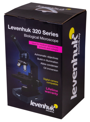  Микроскоп Levenhuk 320 BASE, монокулярный в интернет-магазине Левенгук от производителя.