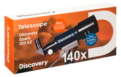  (RU) Телескоп Levenhuk Discovery Spark 703 AZ с книгой в интернет-магазине Левенгук от производителя.