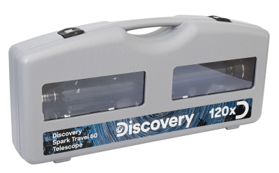  (RU) Телескоп Levenhuk Discovery Spark Travel 60 с книгой в интернет-магазине Левенгук от производителя.