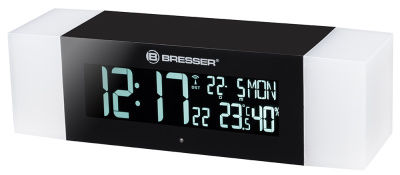  Радио с будильником и термометром Bresser MyTime Sunrise Bluetooth, черное в интернет-магазине Левенгук от производителя.