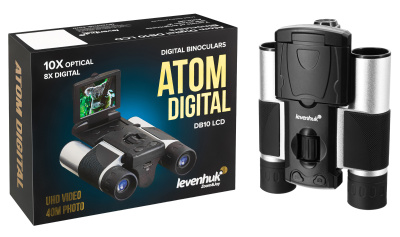  Бинокль цифровой Levenhuk Atom Digital DB10 LCD в интернет-магазине Левенгук от производителя.