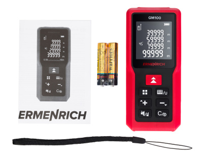  Лазерная рулетка Ermenrich Reel PRO GM100 в интернет-магазине Левенгук от производителя.