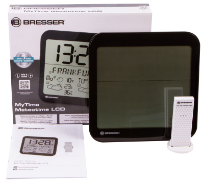  Часы настенные Bresser MyTime Meteotime LCD в интернет-магазине Левенгук от производителя.
