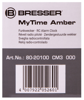  Часы Bresser MyTime Amber, черные в интернет-магазине Левенгук от производителя.