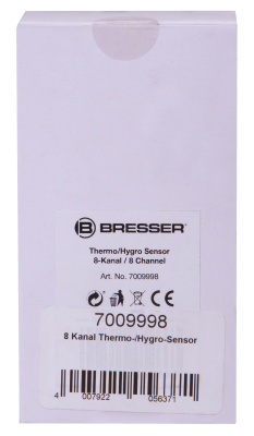  Датчик внешний Bresser для метеостанций Temeo Life и Meteo THBM/TP, восьмиканальный в интернет-магазине Левенгук от производителя.