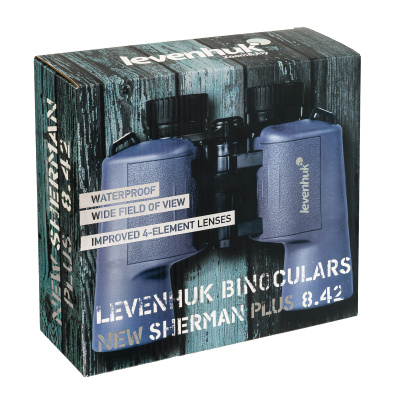  Бинокль Levenhuk New Sherman PLUS 8x42 в интернет-магазине Левенгук от производителя.