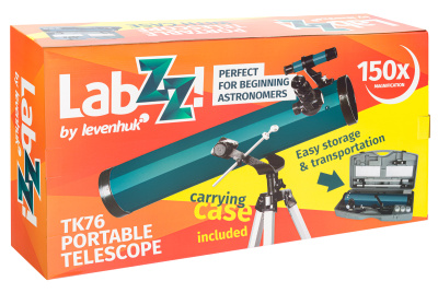  Телескоп Levenhuk LabZZ TK76 с кейсом в интернет-магазине Левенгук от производителя.