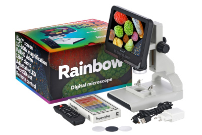  Микроскоп цифровой Levenhuk Rainbow DM700 LCD в интернет-магазине Левенгук от производителя.