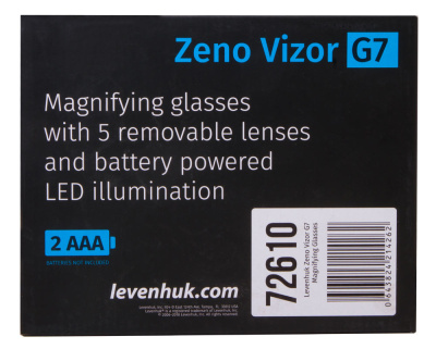 Лупа-очки Levenhuk Zeno Vizor G7 в интернет-магазине Левенгук от производителя.