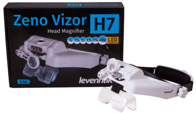  Лупа налобная Levenhuk Zeno Vizor H7 в интернет-магазине Левенгук от производителя.