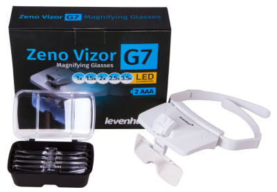  Лупа-очки Levenhuk Zeno Vizor G7 в интернет-магазине Левенгук от производителя.