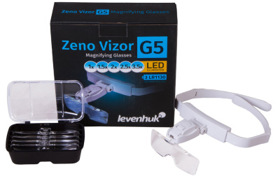  Лупа-очки Levenhuk Zeno Vizor G5 в интернет-магазине Левенгук от производителя.