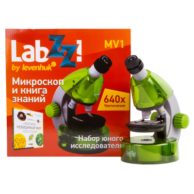  Набор Levenhuk LabZZ MV1: микроскоп и книга в интернет-магазине Левенгук от производителя.