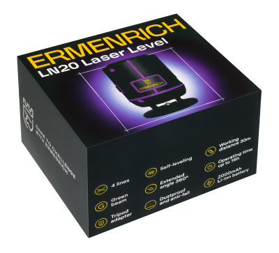  Лазерный уровень Ermenrich PLUS LN20 в интернет-магазине Левенгук от производителя.