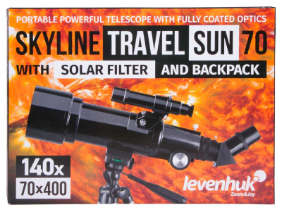  Телескоп Levenhuk Skyline Travel Sun 70 в интернет-магазине Левенгук от производителя.