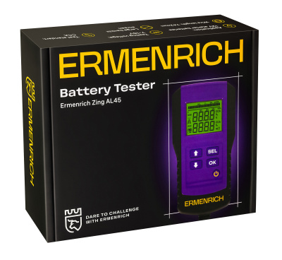  Тестер аккумуляторный Ermenrich Zing AL45 в интернет-магазине Левенгук от производителя.