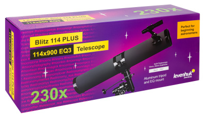  Телескоп Levenhuk Blitz 114 PLUS в интернет-магазине Левенгук от производителя.