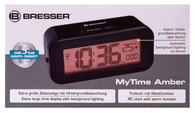  Часы Bresser MyTime Amber, черные в интернет-магазине Левенгук от производителя.