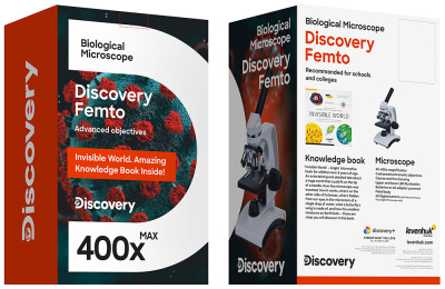 (RU) Микроскоп цифровой Levenhuk Discovery Femto Polar с книгой в интернет-магазине Левенгук от производителя.