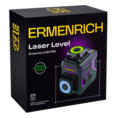  Лазерный уровень Ermenrich PRO LV40 в интернет-магазине Левенгук от производителя.