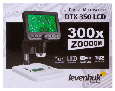  Микроскоп цифровой Levenhuk DTX 350 LCD в интернет-магазине Левенгук от производителя.