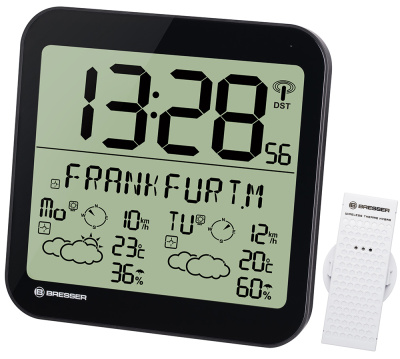  Часы настенные Bresser MyTime Meteotime LCD в интернет-магазине Левенгук от производителя.