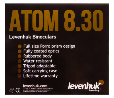  Бинокль Levenhuk Atom 8x30 в интернет-магазине Левенгук от производителя.