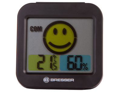  Метеостанция Bresser MyTime Smile, черная в интернет-магазине Левенгук от производителя.