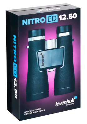  Бинокль Levenhuk Nitro ED 12x50 в интернет-магазине Левенгук от производителя.