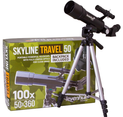  Телескоп Levenhuk Skyline Travel 50 в интернет-магазине Левенгук от производителя.