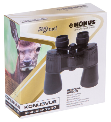  Бинокль Konus Konusvue 7x50 в интернет-магазине Левенгук от производителя.