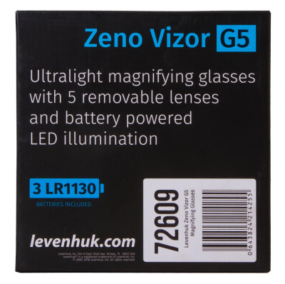  Лупа-очки Levenhuk Zeno Vizor G5 в интернет-магазине Левенгук от производителя.