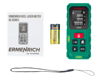  Лазерная рулетка Ermenrich Reel PLUS GS40 в интернет-магазине Левенгук от производителя.