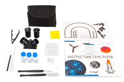  (RU) Набор Levenhuk Discovery Scope 3 с книгой в интернет-магазине Левенгук от производителя.