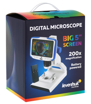  Микроскоп цифровой Levenhuk Rainbow DM500 LCD в интернет-магазине Левенгук от производителя.