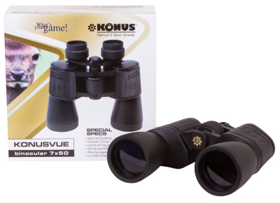 Бинокль Konus Konusvue 7x50 в интернет-магазине Левенгук от производителя.