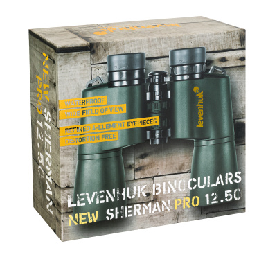  Бинокль Levenhuk New Sherman PRO 12x50 в интернет-магазине Левенгук от производителя.