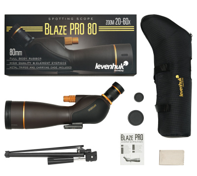  Зрительная труба Levenhuk Blaze PRO 80 в интернет-магазине Левенгук от производителя.