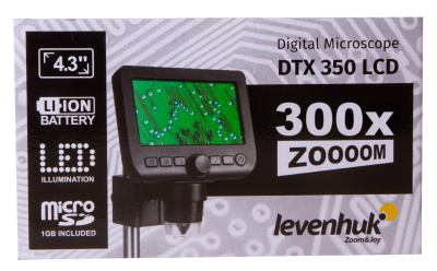  Микроскоп цифровой Levenhuk DTX 350 LCD в интернет-магазине Левенгук от производителя.