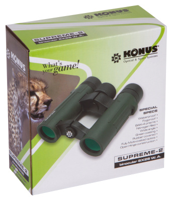  Бинокль Konus Supreme-2 8x26 WA в интернет-магазине Левенгук от производителя.