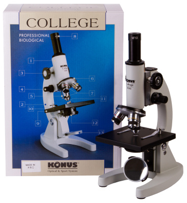  Микроскоп Konus College 600x в интернет-магазине Левенгук от производителя.