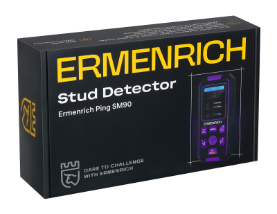  Детектор скрытой проводки Ermenrich Ping SM90 в интернет-магазине Левенгук от производителя.